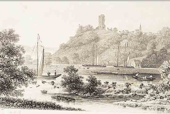 10 STAHLSTICH, UM 1850-60, DAS MALE- RISCHE UND ROMANTISCHE WESTFALEN, VERSCH. ANSICHTEN, JE CA. 10 X 15 CM, PP