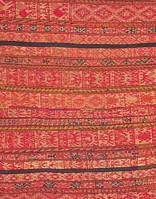 HANDGEW. TRAGETUCH (MANTA) ANATOLIEN EHZ.3 CA.100 X 98 CM.UM 1900 WOLLE -WOLLE.