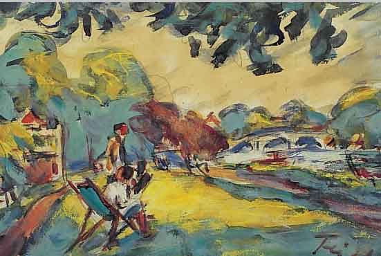 FEIGL, FRIEDRICH, *1884 PRAG - 1966 BERLIN, STUD. AN DER PRAGER AKADEMIE, WEITERGEBILDET IN ANTWERPEN UND PARIS, WIRKTE IN BERLIN, WERKE U.A. ...