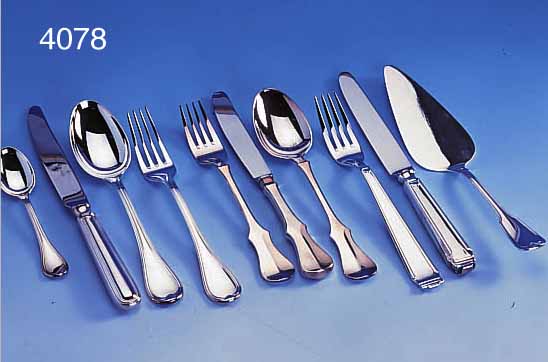 6 BESTECKE FüR EINE PERSON, ROBBE & BERKING, VERSCH. SILBERAUFLAGEN, VERSCH. DEKORE, 3 XBEST. AUS MESSER, GABEL UND LöFFEL, 1 X BEST. AUS ...