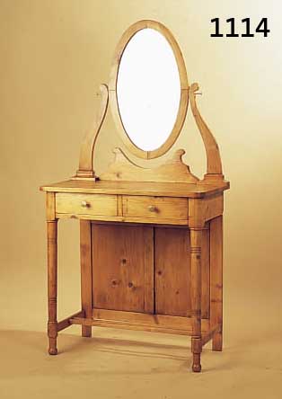 FRISIERTISCH, DEUTSCH, UM 1910, WEICHHOLZ, MAßE AUF ANFRAGE