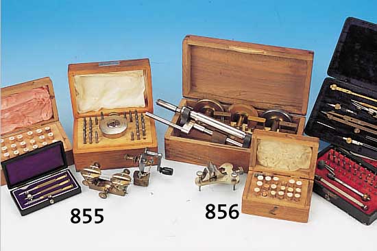 KONVOLUT UHRMACHERWERKZEUG, ALLE IM ORIG.- KARTON, 2X FRäSER (HEFTE FEHLEN), BüGELFRäS- MASCHINCHEN, 2 FASSUNGSöFFNER, ROLLENSENKER (MIT ...