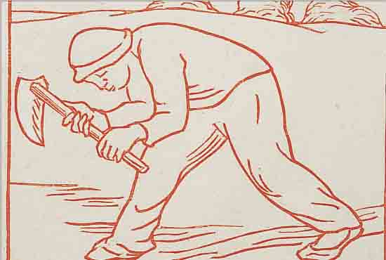 MAILLOL, ARISTIDE, 1861-1944, HOLZSCHNITT, STEMPELSIGNET, TROCKENSTEMPEL IM PAPIER, CA. 12,5 X 14 CM, PP