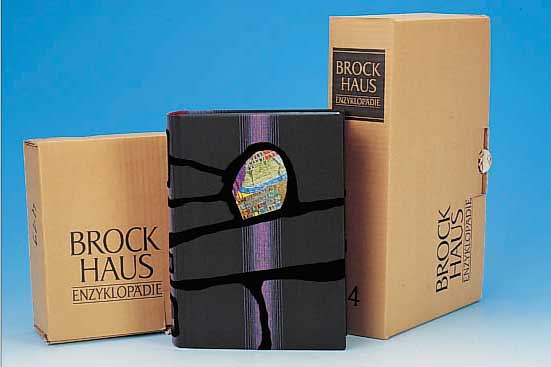 BROCKHAUS-ENZYKLOPäDIE IN 24 BäNDEN, GESTAL-TUNG FRIEDENSREICH HUNDERTWASSER, MEIST IN ORIGINAL VERPACKUNGEN, ALLE MIT SCHU-BER, ...