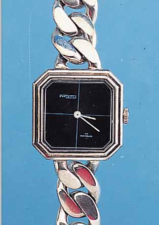 KONVOLUT: 2 DES CARTES ARMBANDUHREN, MASSIV SILBER, FüR DEN DTSCH. MARKT, INCL. SILBER- KETTENBäNDER, BEIDE 17 ST. ANKERW. M. HANDAUF-ZUG, ...