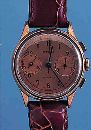 KONVOLUT: 2 HERRENARMBANDUHRCHRONOGRAPHEN, SCHWEIZER PRODUKTION, BEIDE BASISKAL. LANDE- RON, 1X UM 1942, METALL BER., KAL. 48, 1X METALL ...