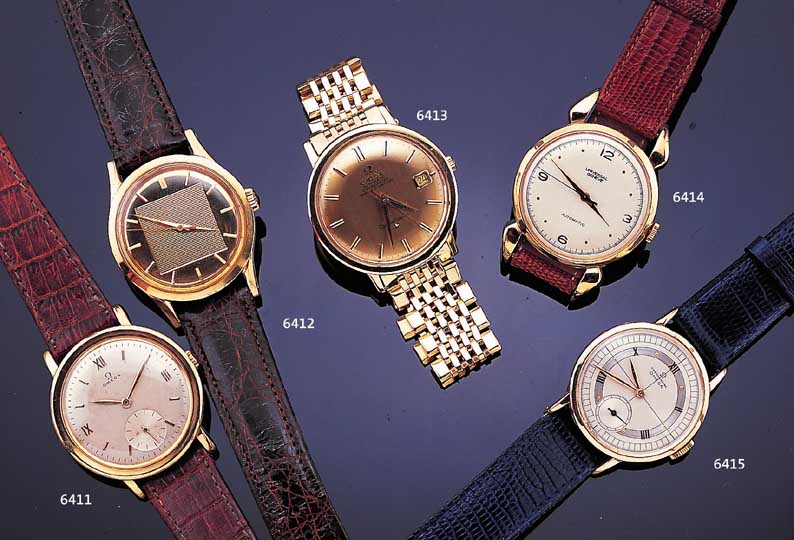 OMEGA HERRENARMBANDUHR, CHRONOMETER, REF.- NR. 10726338, SCHWEIZ UM 1948, GG 585/000- RUNDGEH., BODEN U. GLASR. GEDR., BLATT PERF. REST., KL. ...