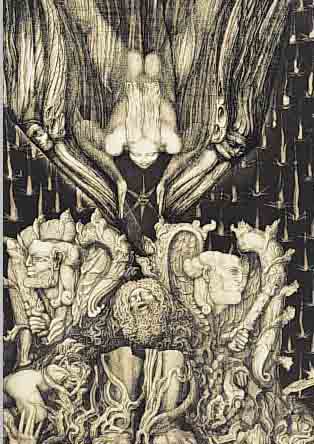 FUCHS, ERNST, PROF., GEB. 1930, WIEN, ADAMS ZERSTöRUNG UND VERHEISSUNG, RADIERUNG, HANDSIGNIERT, CA. 39 X 29 CM, WVZ WEIS 153