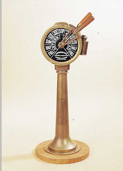 MASCHINENTELEGRAPH, ENGLAND, ROBINSON & CO., MESSING, H. 101 CM