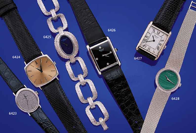 BAUME & MERCIER DAMENARMBANDUHR, REF.-NR. 38233, SCHWEIZ UM 1978, WG 750/000, SAPHIR- FLACHGL., BODEN GEDR., BAND NEU, SCHMUCKKRONE,MATT. BLATT ...