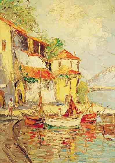 PRESCHER VAN ED, WALTER, *1916 DRESDEN, WAR SCHüLER VON K. ENDERLEIN U. P. RöSSLER, LEHRTE ALS PROF. IN PARIS, IMPRESSIONIST. TIER- U. ...