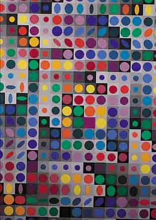VASARELY, VIKTOR, 1908 PECS (UNGARN)- 1997, SIEBDRUCK, SIGN. U. RE., CA. 63X60 CM, PP