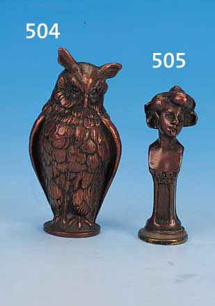 PETSCHAFT, FRANKREICH, UM 1900, BRONZE, H. 6 CM, IN FORM EINER FRAUENBüSTE, WAPPENDARSTELLUNG AUF STEMPELFLäCHE