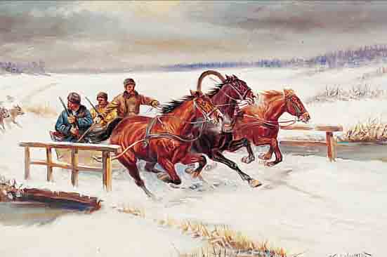 SCHELOUMOFF, AFANASIJ, *1892 KAMENEZ-PODOLSK (UKRAINE) - 1983 STARNBERG, STUD. AN DER KUNSTSCHULE ODESSA UND DER KAISERL. AKADEMIE IN ...