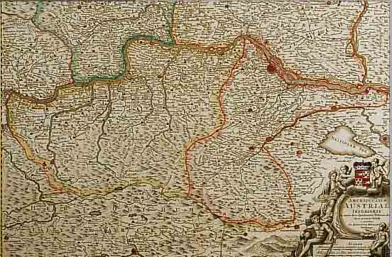 ALTKOLOR. KUPFERSTICHK., V. HOMANN, CA. 1730, DOMS SERENI (?) IMO CELSIßMOP PRINCIPI AC DOMINO ERBERHARDO LUDUVICO, WüRTEMBERGIAE ET, MIT ...