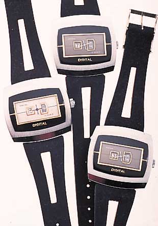 KONVOLUT: 4 PRÄTINA DIGITALHERRENARMBANDUHREN, UNGETR. LAGERW., NACH GESCHäFTSAUFG., ORIG.-BäNDER, MASSIV METALLGEH. VERCHR., ...