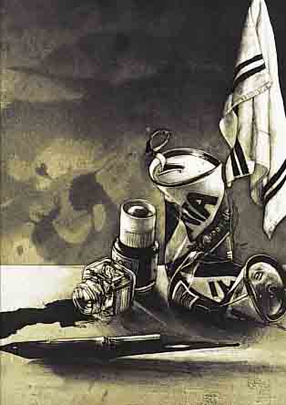 BöTTGER, KLAUS, STILLEBEN MIT LIMODOSEN, LITHOGRAPHIE, HANDSIGN. UND BETITELT, NUM. 28/100, CA. 32,5 X 29 CM, VON 1982