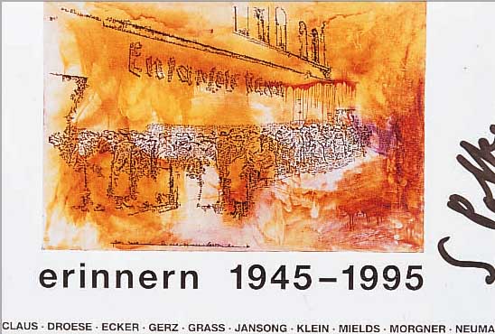 POLKE, SIGMAR, VIER MULTIPLES, FARBOFFSET, DAVON ZWEI HANDSIGNIERT, JE CA. 10 X 15 CM, PP, IN EINEM R.