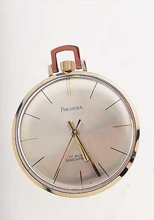 PREZIOSA DAMENTASCHEN/ANHäNGEUHR, SCHWEIZ/ DEUTSCHLAND UM 1968, GG 585/000, 17 ST., STIFTENANKERW. VON AMIDA KAL. 425, STOßGES., D. CA. 33 ...
