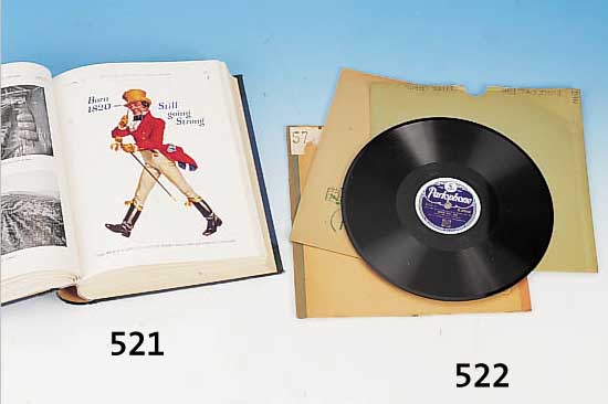 THE WINE AND SPIRIT TRADE RECORD, JAHRGANG 1930, GEBUNDEN, REICH ILLUSTRIERT MIT ALLEN BEKANNTEN MARKEN, HALBLEINENEINBAND