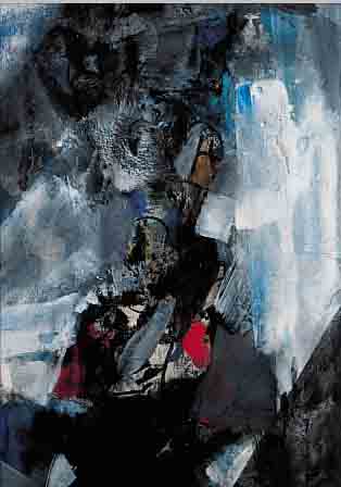 EMMERICH, FRED, UM 1989, GOUACHE, SIGNIERT, 70 X 49.5 CM, UNTER GLAS, RAHMEN