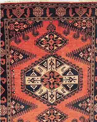 GOLPAJAGAN,PERSIEN CA.207 X 153 CM. EHZ.3-4 FLOR WOLLE CA. 40 JAHRE.