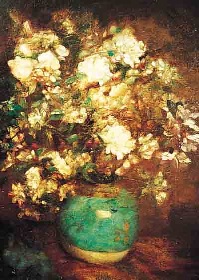 WOHL AKKERING, L., 19. JAHRHUNDERT, ÖL/LWD., 70 X 59 CM, STILLEBEN, L. ALTERSSCHäDEN