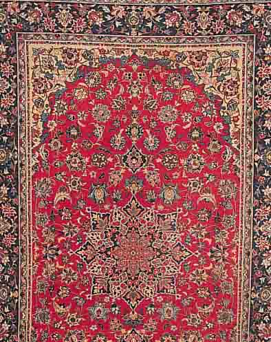 NADJAFABAD, PERSIEN, 330 X 220CM, EHZ 3 FLOR WOLLE, CA.30 JAHRE