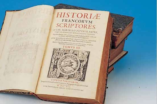 VIER BüCHER üBER DIE GESCHICHTE FRANKREICHS VON DEN ANFäNGEN BIS 1641, GEDRUCKT 1649, ERSTAUSGABE, MICHAEL LE TELLIER, HISTORIAE ...