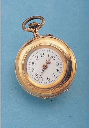 MOZART DAMENTASCHENUHR, REF.-NR. 4176, SCHWEIZ UM 1900, RG 585/000, PERF. EMAILBL., BODEN GUILL., BLüTENGRAV., MONOGR.-SPIEGEL FREI, ...