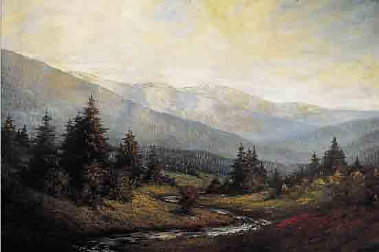 BüCHTGER, ROBERT, *1862 PETERSBURG - 1951 MüNCHEN, STUD. AN DER AKADEMIE DER KüNSTE IN ST. PETERSBURG BEI ILJA REPIN UND DEM ...