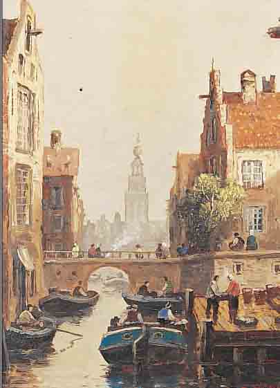 DEMNIN, ERICH, *1911 MECKLENBURG - 1997 BERLIN, BERLINER STäDTE- UND LANDSCHAFTSMALER, HIER: ...