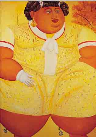 RICHE, PIERRE LOUIS, TäTIG IN CAP HAITIEN, GILT ALS EINES DER GROSSEN TALENTE HAITIS IN JüNGERER ZEIT UND WIRD GELEGENTLICH MIT BOTERO ...