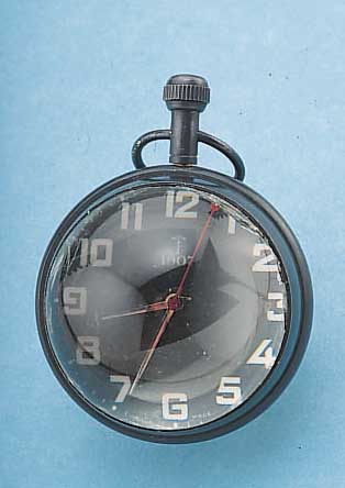 SCHREIBTISCHKUGELUHR, EINGEB. ARMBANDUHR- WERK, 17 ST., STOßGES., BEIDS. GLASKöRPER M. OPTISCHER WIRKUNG, MESSING BRüNIERT, ...