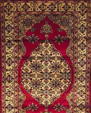 PAKISTANI, 153 X 95CM, EHZ 1-2 FLOR WOLLE, CA.10 JAHRE