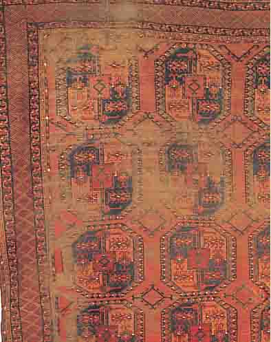 AFGAHNE CA.420 X 325 CM. EHZ.5 WOLLE-WOLLE UM 1900.