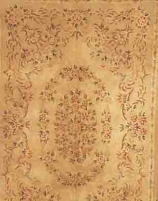 FLACHGEWEBTER HANDTEPPICH CA.276 X 180 CM. EHZ.3 UM 1900.