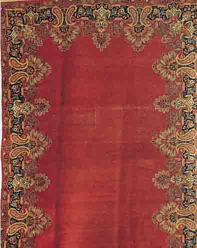 SARROGH,PERSIEN CA.480 X 200 CM. EHZ.3-4 FLOR WOLLE UM 1900.