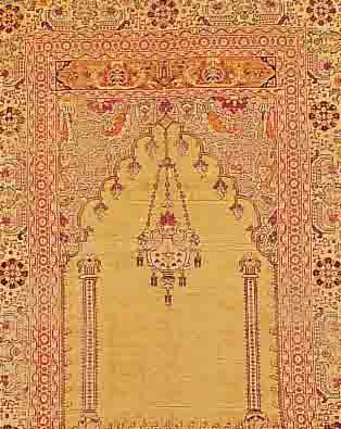 KAISERY,TüRKEI CA.144 X 107 CM. EHZ.4-5 FLOR SEIDIG UM 1890.