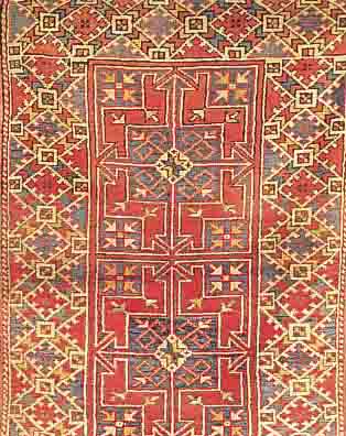 BERGAMA,TüRKEI 189 X 84. EHZ.3 UM 1940 WOLLE-WOLLE.