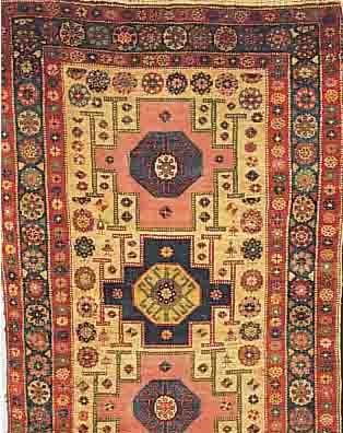 KOLIEI,PERSIEN CA.184 X 122 CM. EHZ.4 FLOR WOLLE CA.60 JAHRE.