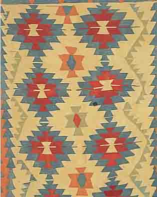KELIM ,TüRKEI CA, 257 X 184 CM. EHZ.2-3 WOLLE- WOLLE CA.20 JAHRE.