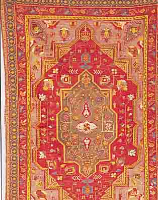 ANATOL,TüRKEI CA. 166 X 113 CM. EHZ.4 WOLLE-WOLLE UM 1920.