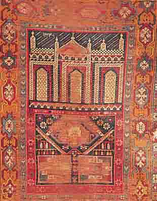 ANATOL,TüRKEI CA.103 X 78 CM. EHZ.5 WOLLE-WOLLE DATIERT 1899.