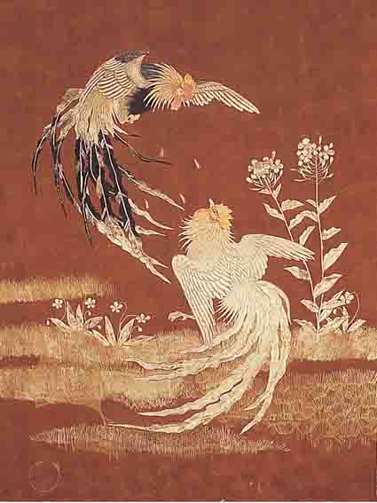 WANDBEHANG,JAPAN CA.230 X 172 CM. EHZ.4 UM 1850