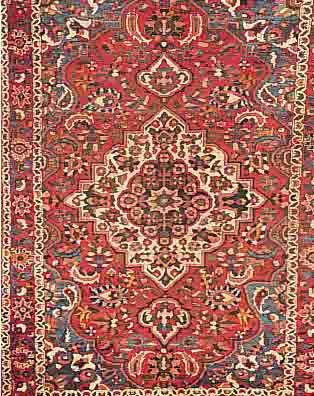 BACHTIAR,PERSIEN CA.214 X 157 CM. EHZ.3-4 FLOR WOLLE CA.60 JAHRE.