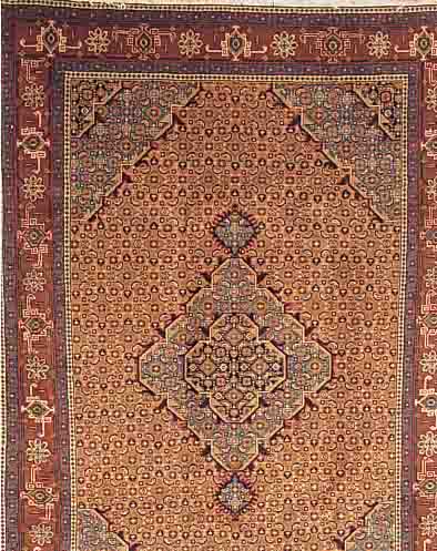 ARDABIL,PERSIEN CA.290 X 194 CM. EHZ.2-3 CA.20 JAHRE FLOR WOLLE.