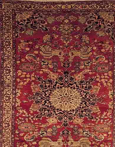 BACHTIAR,PERSIEN CA.308 X 208 CM. EHZ.3 FLOR WOLLE CA.40 JAHRE.