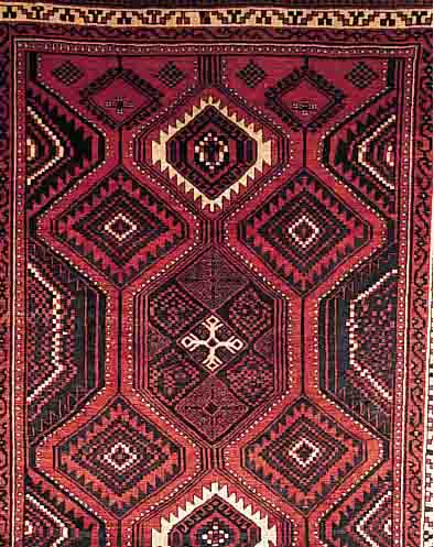 LORI,PERSIEN CA.285 X 210 CM. EHZ.3 FLOR WOLLE CA.40 JAHRE.