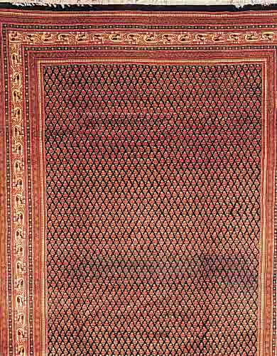 SAROGH MIR,PERSIEN CA.310 X 220 CM. EHZ.3 FLOR WOLLE CA.20 JAHRE.